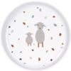 Assiette en porcelaine Tiny Farmer mouton et oie  par Lässig 