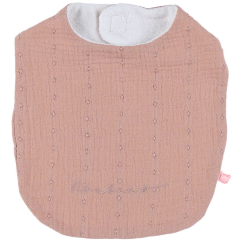 Lot de 3 bavoirs en mousseline bio Fleurs d'Antan Noukie's Produit 4