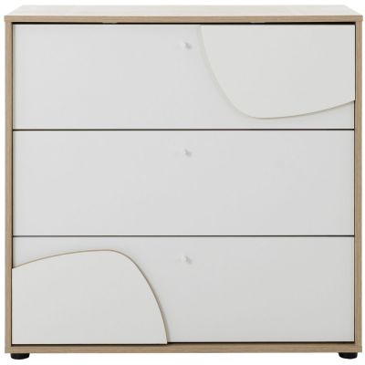 Commode 3 tiroirs Châtaignier naturel Basile Galipette