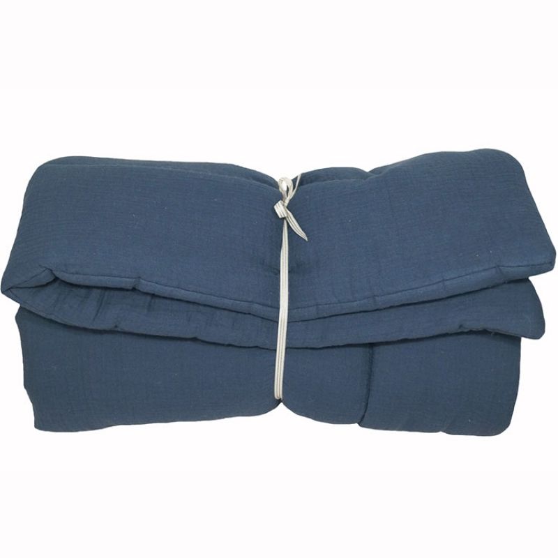 Tapis de jeu bleu (100 x 100 cm) Luciole et Cie