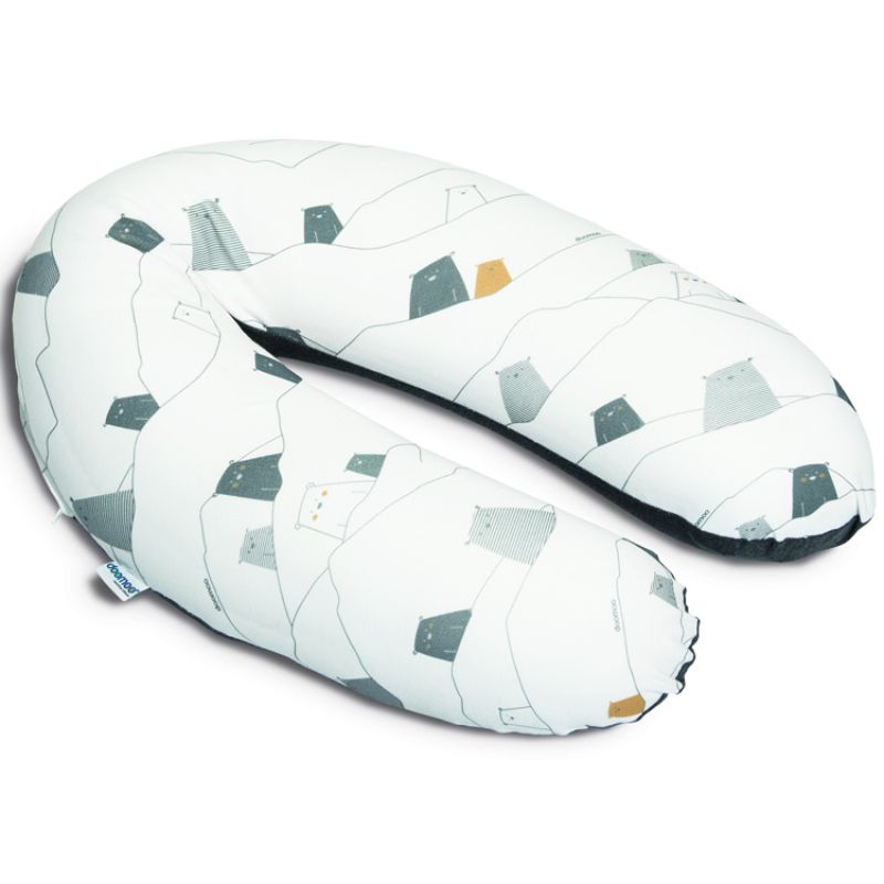 Coussin de grossesse Doomoo ours gris Babymoov