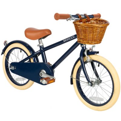 Vélo enfant Classic Vintage bleu marine Banwood