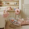 Lit pour poupée en bois rose Konges Slojd Ambiance 7