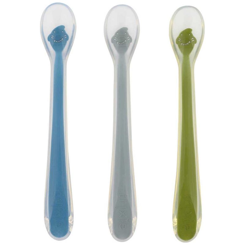 Lot de 3 cuillères pour bébé Mr. Shark Trixie Produit 1