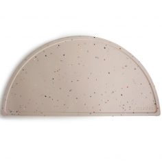 Set de table en silicone Vanilla confetti - Mushie