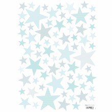 Stickers A3 My SuperStar gentle sky by Sophie Cordier (29,7 x 42 cm)  par Lilipinso