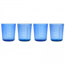 Lot de 4 minis tasses bleues  par Babycup