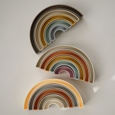 Jouet à empiler Arc-en-ciel Sol