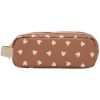 Trousse scolaire Cœurs Beige Atelier Wagram Produit 1