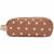 Variation Marron, beige du produit Trousse scolaire Cœurs Beige de la marque Atelier Wagram