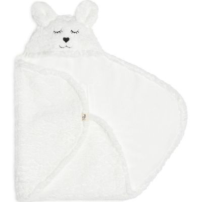 Couverture nomade Bunny neige (100 x 105 cm)