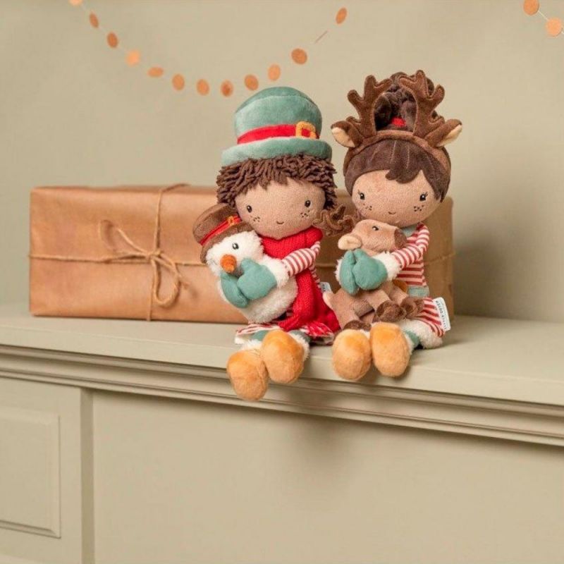 Poupée souple Jake et son bonhomme de neige (35 cm) Little Dutch Ambiance 5