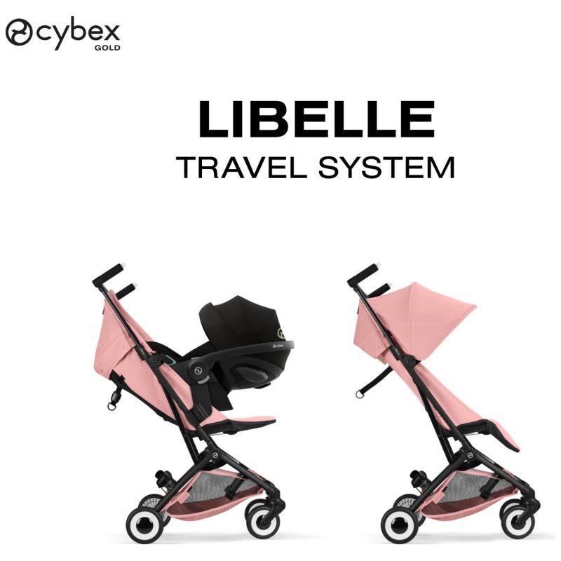 Poussette Ultra Compacte Libelle 2026 châssis Black Candy Pink Cybex Produit 4