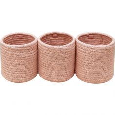 Lot de 3 paniers de berceau bamboo nude (32 x 10 cm) - Lorena Canals
