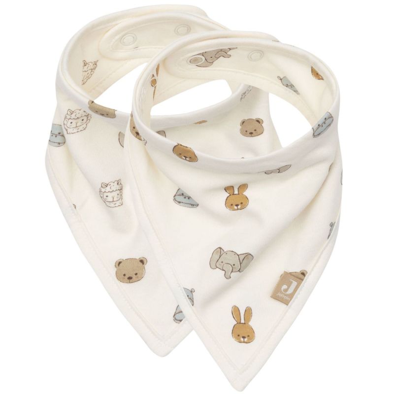 Lot de 2 bavoirs bandana Jollies Jollein Produit 1