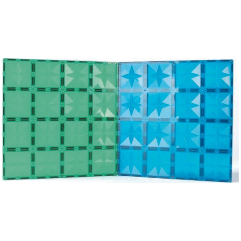 Grandes plaques magnétiques Blue-Green (2 pièces) Cleverclixx Produit 3