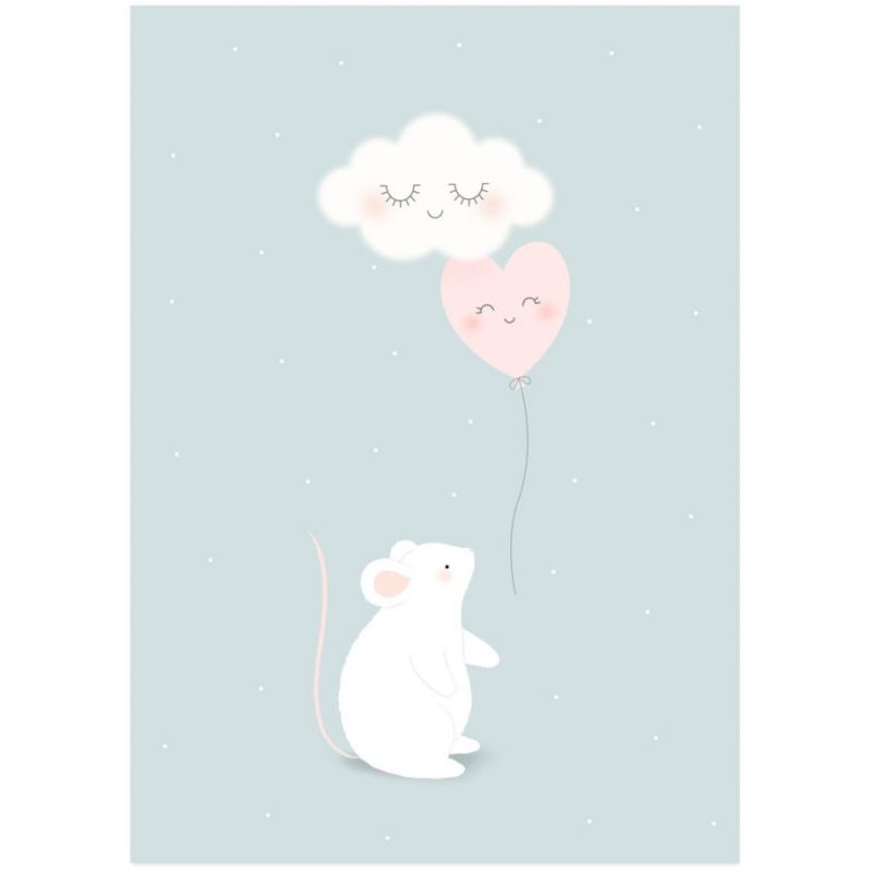 Affiche A3 Petite souris Zü