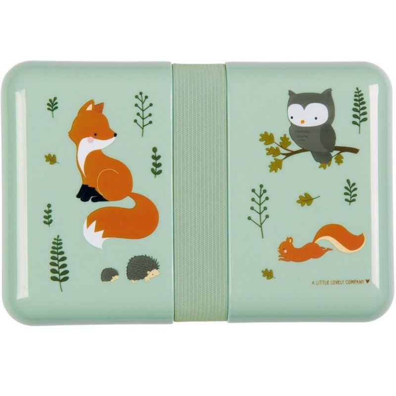 Lunch box Amis de la forêt A Little Lovely Company Produit 1 grande taille