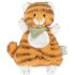 Doudou plat Tigre papaye - Kaloo