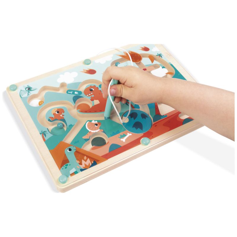 Jeu magnétique Labyrinthe à billes Dino Janod Produit 4