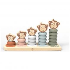 Jeu à empiler famille singe - Speedy Monkey