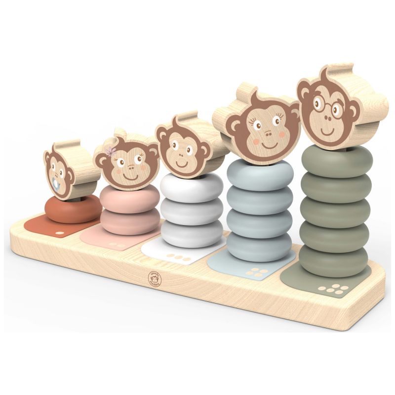 Jeu à empiler famille singe Speedy Monkey Produit 3