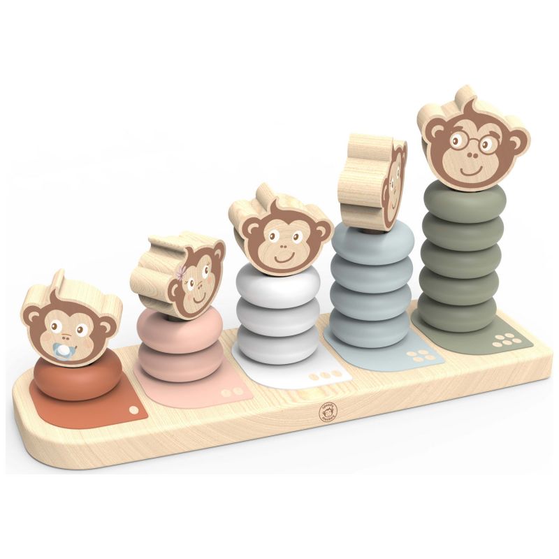 Jeu à empiler famille singe Speedy Monkey Produit 4