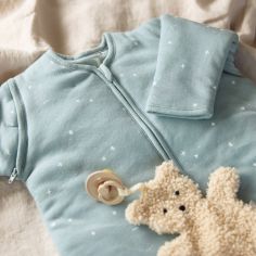 Gigoteuse à manches amovibles Twinkling Sea Green (3-6 mois)