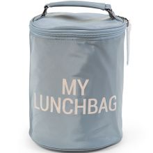 Sac isotherme My lunchbag gris et écru  par Childhome