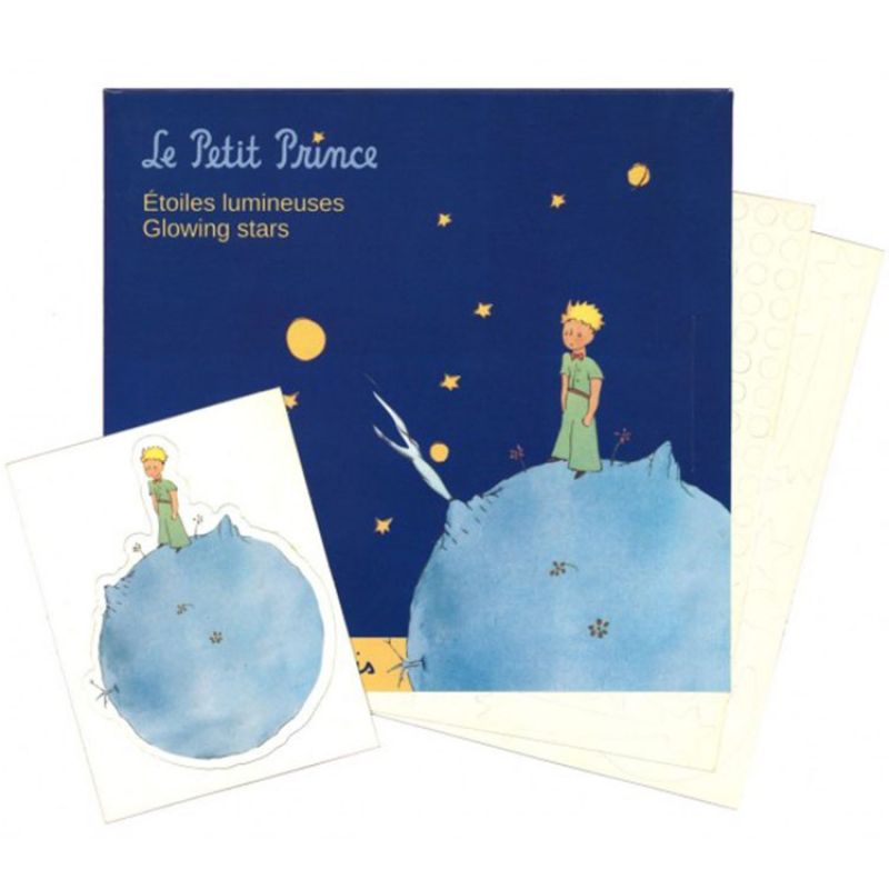 Petites étoiles fluorescentes autocollantes Petit Prince Petit Jour Paris