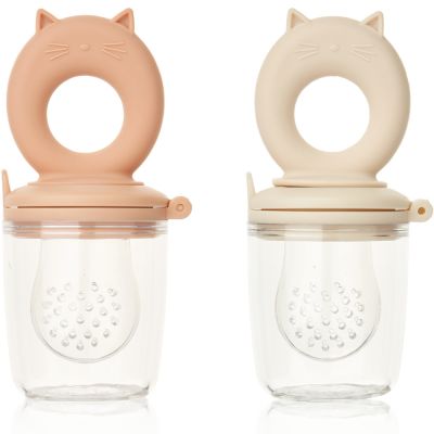 Lot de 2 sucettes grignoteuses Miranda tuscany rose - Reconditionné Liewood