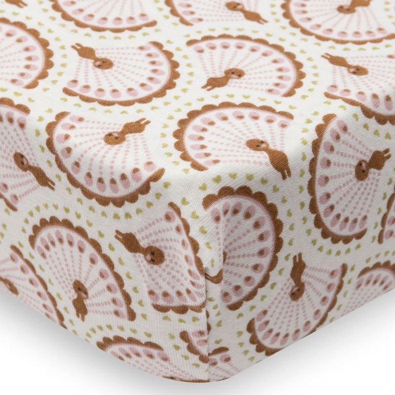 Drap housse en jersey Soft Plumes (40 x 80 cm) Jollein Produit 3