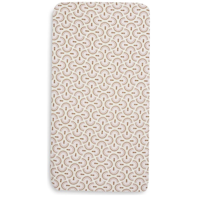 Drap housse en jersey Soft Plumes (40 x 80 cm) Jollein Produit 4