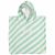 Variation Vert d'eau, écru du produit Poncho de plage à rayures Vertes Pop (1-3 ans) de la marque Sauthon