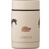 Thermos alimentaire Nadja Miauw Apple blossom mix (250 ml)  par Liewood