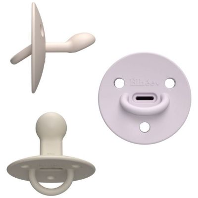 Pack 3 sucettes Choochoo Pinky Nude Sand Lilac (6 mois et +)