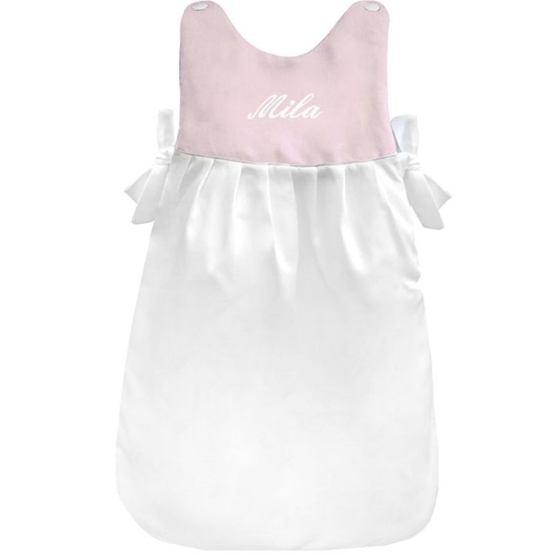 Gigoteuse 4 saisons rose personnalisable (75 cm) ANVIE