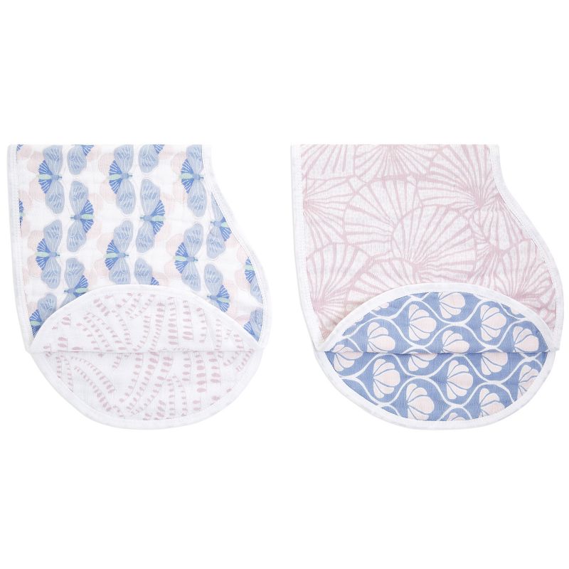Lot de 2 bavoirs protection d'épaule Burpy bib Deco dream aden + anais