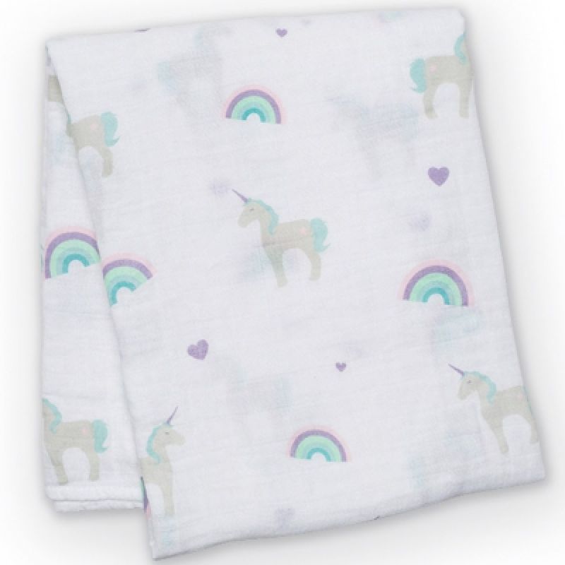 Maxi lange licorne (120 x 120 cm) Lulujo