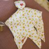 Doudou plat Honey Moon  par Domiva