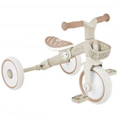 Tricycle évolutif Learning trike plus 2 en 1 eco-logic Taupe - Globber