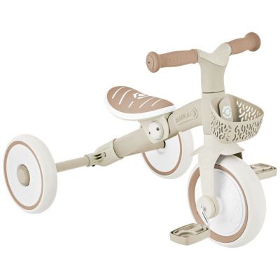 Tricycle évolutif Learning trike plus 2 en 1 eco-logic Taupe Globber