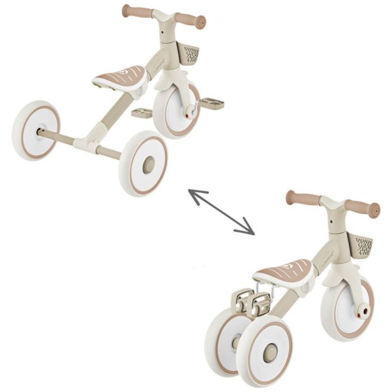 Tricycle évolutif Learning trike plus 2 en 1 eco-logic Taupe Globber Produit 6