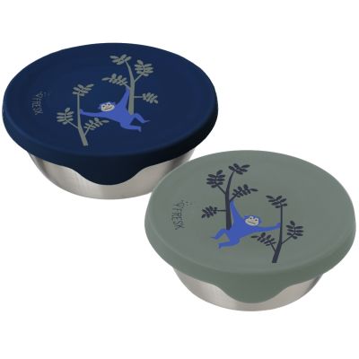 Set de 2 boîtes à goûter Monkey