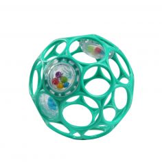 Balle hochet sensoriel vert - Oball