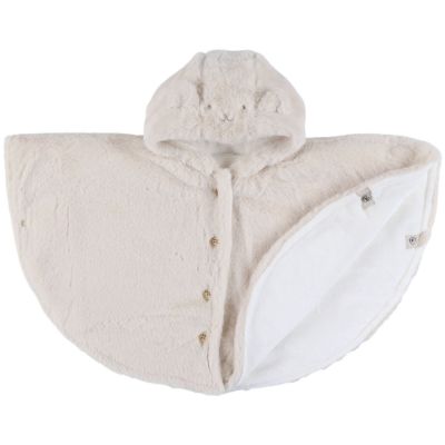 Poncho en Groloudoux Beige (18-36 mois)