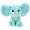 Peluche Eléphant maman et bébé Les Ptipotos Aqua (35 cm) Les Déglingos Produit 6