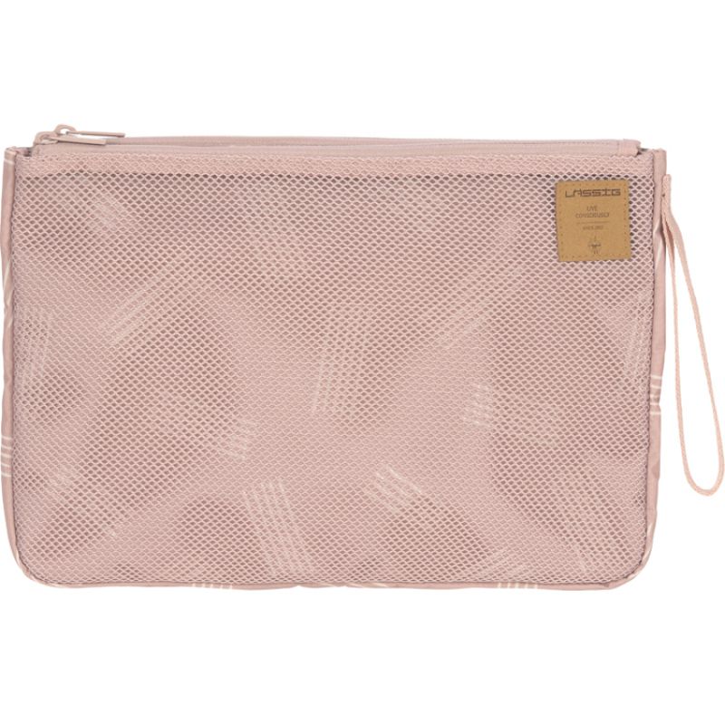 Pochette de change Rayures rose Lässig