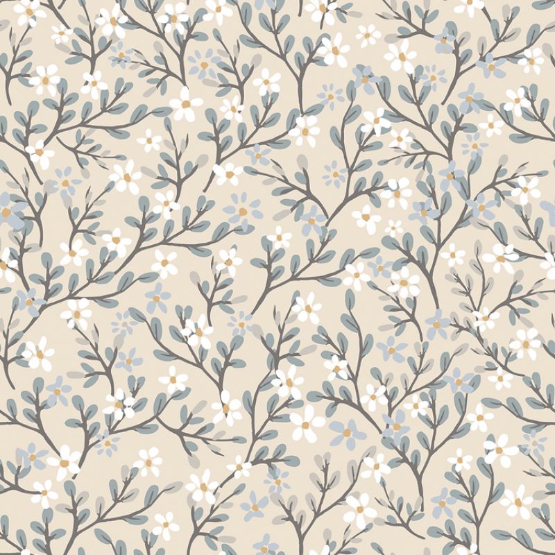 Papier peint Exquisite Blossoms Wheat (50 cm x 10 m) Lilipinso Produit 1 grande taille