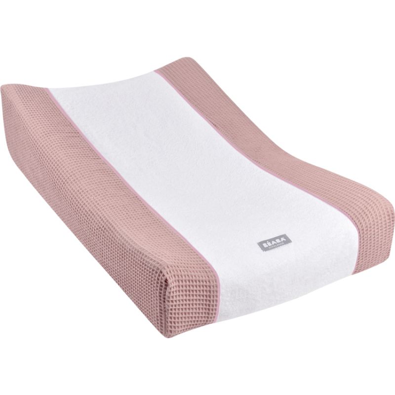 Housse pour matelas à langer Sofalange vieux rose Béaba Produit 1 grande taille